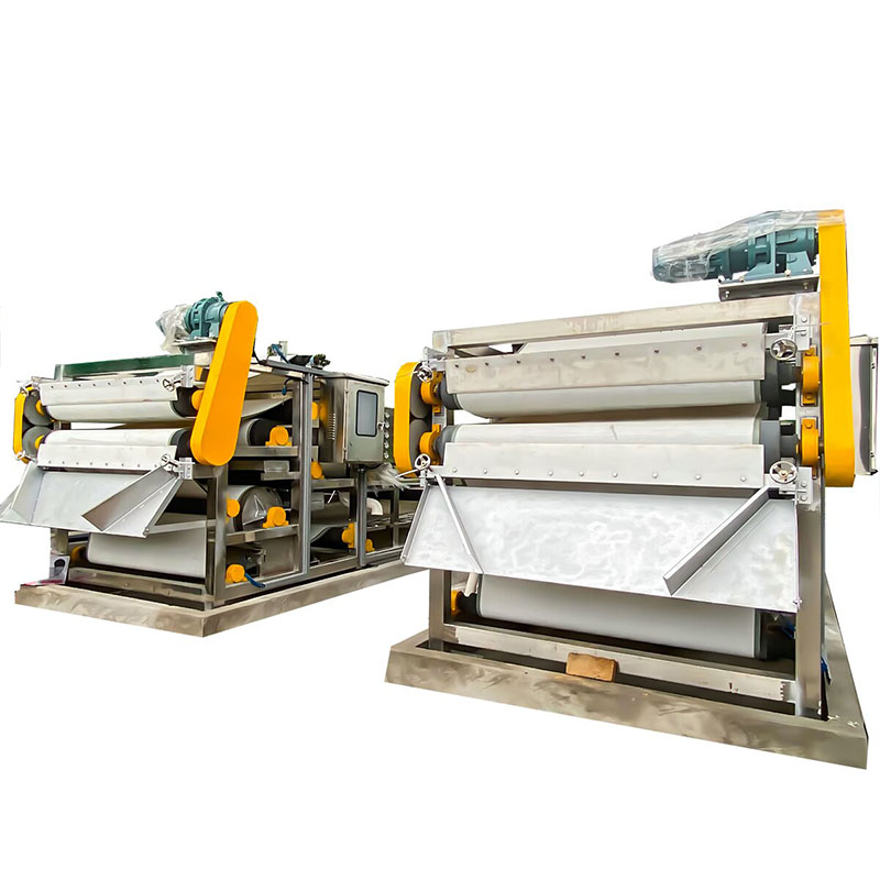 เครื่องกดตัวกรองแบบสายพาน: คู่มือที่ครอบคลุมสำหรับการบำบัดน้ำเสียจากตะกอน